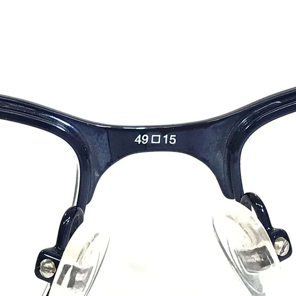 Disney Eyeglasses Frames Kids 3E 1001 3015 Blue Rectangular Full Rim 49-15-130